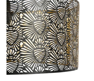 Ostaria Μεταλλικό Φωτιστικό Ανάρτησης Corazon Μαύρο και Χρυσό -36167 Ostaria Μεταλλικό Φωτιστικό Ανάρτησης Corazon Μαύρο και Χρυσό -36167