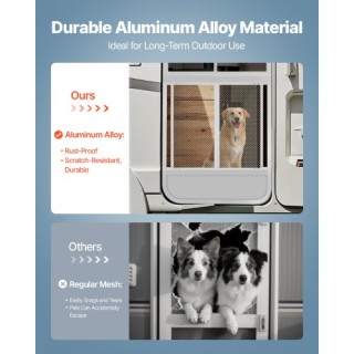 VEVOR Προστατευτικό Πόρτας RV για Κατοικίδια Λευκό YPSFCPMMJSH2Z2AVNV0