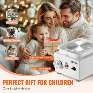 Μίνι Κεραμικός Τροχός VEVOR 0-320RPM Λευκός ETLPJMNXWJBSDTCZ1V2 Μίνι Κεραμικός Τροχός VEVOR 0-320RPM Λευκός ETLPJMNXWJBSDTCZ1V2