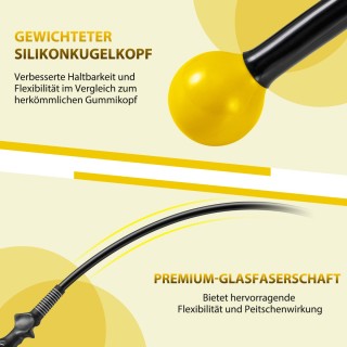 Costway Βοηθητικό εργαλείο εκπαίδευσης κίνησης γκολφ 80cm με βάρους...