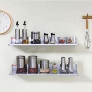 Ράφι Ανοξείδωτο VEVOR 8.6 x 30, Επιτοίχιο με Πλάτη, 20kg, Επαγγελμα... Ράφι Ανοξείδωτο VEVOR 8.6 x 30, Επιτοίχιο με Πλάτη, 20kg, Επαγγελμα...