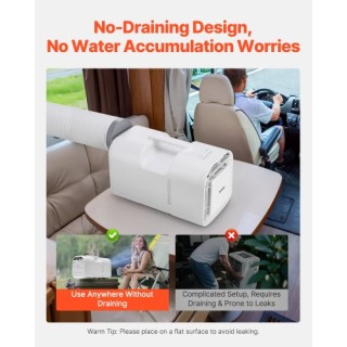 VEVOR Φορητό Κλιματιστικό 4250 BTU για Κάμπινγκ και Σκηνές BXSLYKD4...