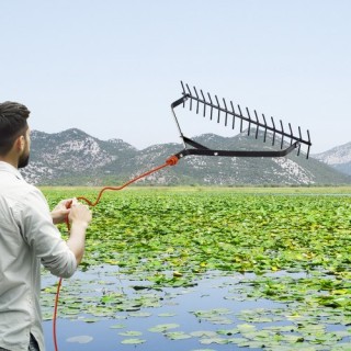 VEVOR Διπλής Όψης Τσουγκράνα Ενυδρείου με Σχοινί 30 πόδια SCPSSKPX3...