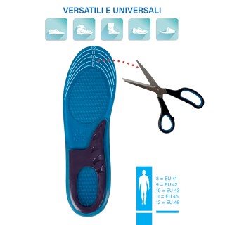 Galileo Ζεύγος Ανδρικών Επενδυτικών Πελμάτων Gel 2192305