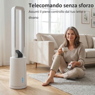 HOMCOM Εξατμιστικός Ψύκτης Αέρα με Χρονοδιακόπτη 15 ωρών, 109,5 εκ....