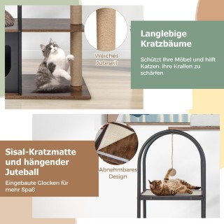 Costway  Ο απόλυτος παιδότοπος για τη γάτα σας: Πολυλειτουργικός πύ...