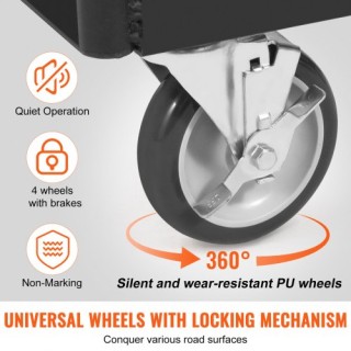 Καρότσι Γυψοσανίδας VEVOR, 1500 LBS, με Ρόδες 5, για Γκαράζ/Αποθήκη... Καρότσι Γυψοσανίδας VEVOR, 1500 LBS, με Ρόδες 5, για Γκαράζ/Αποθήκη...