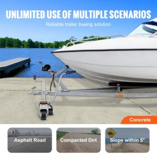 Ηλεκτρικό Ρυμουλκό VEVOR, 5000lbs, 350W, 12V, 22 ft/min, 12-24.8 Ύψ... Ηλεκτρικό Ρυμουλκό VEVOR, 5000lbs, 350W, 12V, 22 ft/min, 12-24.8 Ύψ...