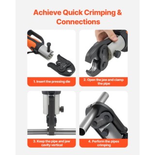 VEVOR Σιαγόνα Πίεσης V28 28mm για Ανοξείδωτους Σωλήνες V-Tύπου JCYL... VEVOR Σιαγόνα Πίεσης V28 28mm για Ανοξείδωτους Σωλήνες V-Tύπου JCYL...