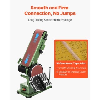 VEVOR Λειαντικές Ταινίες 152x1219mm, 80 Grit SGDYHL1015TSMQ07F001V0