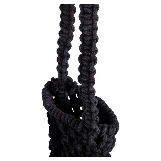 Villa dEste Home Μίνι Τσάντα Παραλίας με Πλεκτό Βαμβακερό Λουρί 13x...