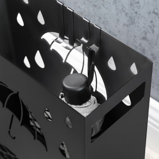 SONGMICS Κομψή Μεταλλική Ομπρελοθήκη με Αφαιρούμενο Δίσκο και 4 Γάν... SONGMICS Κομψή Μεταλλική Ομπρελοθήκη με Αφαιρούμενο Δίσκο και 4 Γάν...