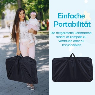 Costway Πολυλειτουργικό Πλευρικό Κρεβατάκι για Μωρά με Ρυθμιζόμενο... Costway Πολυλειτουργικό Πλευρικό Κρεβατάκι για Μωρά με Ρυθμιζόμενο...