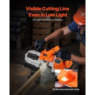 VEVOR 20V Κορδελοπρίονο Μπαταρίας Μεταβλητής Ταχύτητας 2.56 Βάθος Κ... VEVOR 20V Κορδελοπρίονο Μπαταρίας Μεταβλητής Ταχύτητας 2.56 Βάθος Κ...