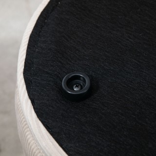 HOMCOM Σετ 2 Στρογγυλά Πουφ Αποθήκευσης Εξοικονόμησης Χώρου με Επέν... HOMCOM Σετ 2 Στρογγυλά Πουφ Αποθήκευσης Εξοικονόμησης Χώρου με Επέν...