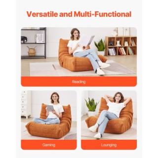 VEVOR Καρέκλα Πουφ σε σχήμα L με μαλακά μπράτσα και τσέπη αποθήκευσ... VEVOR Καρέκλα Πουφ σε σχήμα L με μαλακά μπράτσα και τσέπη αποθήκευσ...