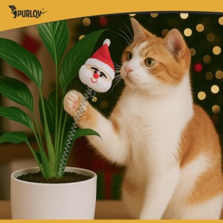 Purlov Χριστουγεννιάτικο Σετ Παιχνιδιών Γάτας 6 Τμχ με Σφαίρες, Ελα... Purlov Χριστουγεννιάτικο Σετ Παιχνιδιών Γάτας 6 Τμχ με Σφαίρες, Ελα...