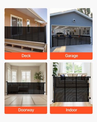 VEVOR Πτυσσόμενη Πόρτα Ασφαλείας για Παιδιά, Πλάτος έως 3050 χιλ., ... VEVOR Πτυσσόμενη Πόρτα Ασφαλείας για Παιδιά, Πλάτος έως 3050 χιλ., ...