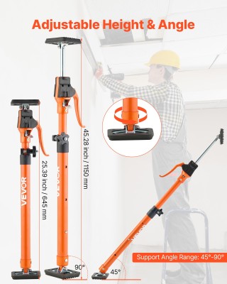 VEVOR Δύο Ρυθμιζόμενοι Τηλεσκοπικοί Υποστηρικτικοί Βραχίονες (64.5-... VEVOR Δύο Ρυθμιζόμενοι Τηλεσκοπικοί Υποστηρικτικοί Βραχίονες (64.5-...