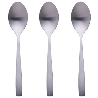 Galileo Σετ 3 Κουτάλια Manhattan από Ανοξείδωτο Ατσάλι 180 Ασημί Σα...