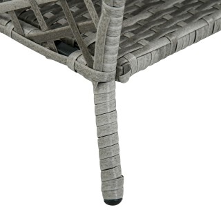 Έπιπλα κήπου Outsunny, Σετ Rattan με ρυθμιζόμενη ξαπλώστρα κήπου κα... Έπιπλα κήπου Outsunny, Σετ Rattan με ρυθμιζόμενη ξαπλώστρα κήπου κα...