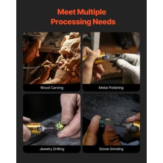 VEVOR Ευέλικτος Τροχός 1000W με Πεντάλ & 31 Αξεσουάρ DDDMJ1000WYXX9... VEVOR Ευέλικτος Τροχός 1000W με Πεντάλ & 31 Αξεσουάρ DDDMJ1000WYXX9...