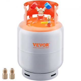 VEVOR  Δεξαμενή Ανάκτησης Ψυκτικού 30lb 400 PSI Y Βαλβίδα LMHSGWFDK...
