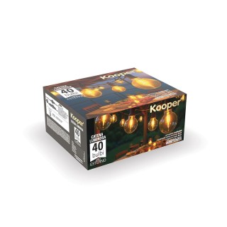 Galileo Αλυσίδα φωτισμού 40 λαμπτήρων ζεστού λευκού 205μ με σύνδεσμ...