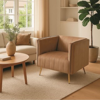 Galileo Βίντατζ πολυθρόνα σε απόχρωση γκρίζου μαύρου από ξύλο με ύφ... Galileo Βίντατζ πολυθρόνα σε απόχρωση γκρίζου μαύρου από ξύλο με ύφ...