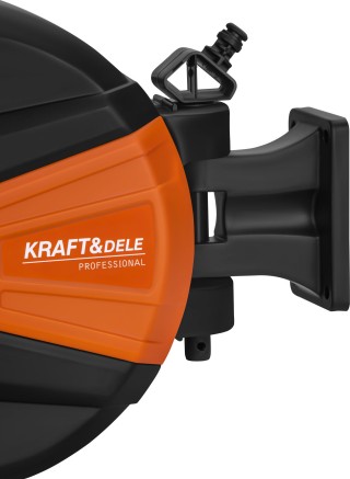 Kraft&Dele Αυτόματη Ανέμη με Λάστιχο Ποτίσματος 10m + 1m  (5/16) KD...