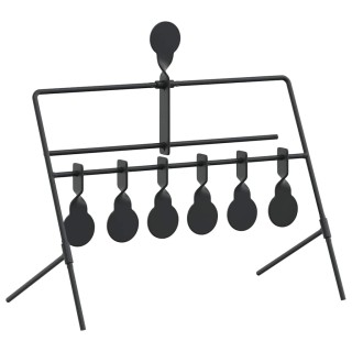vidaXL Αυτόματος Στόχος από Ατσάλι, 38x20.5x33 εκ. - Μαύρο χρώμα 42... vidaXL Αυτόματος Στόχος από Ατσάλι, 38x20.5x33 εκ. - Μαύρο χρώμα 42...