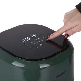 Kooper Φριτέζα αέρος 5L οθόνη αφής 1200W πράσινη Kooper 5920744