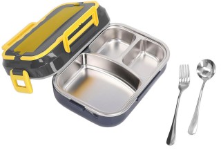 Ηλεκτρικό Φαγητοδοχείο Θερμαινόμενο 900 ml 40W – Μαύρο/Κίτρινο 5907... Ηλεκτρικό Φαγητοδοχείο Θερμαινόμενο 900 ml 40W – Μαύρο/Κίτρινο 5907...