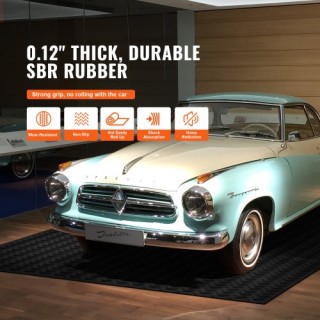 Ρολό Λαστιχένιου Δαπέδου VEVOR με Ανάγλυφο Σχέδιο, 3mm x 1.2m x 4.5...