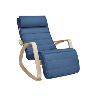 SONGMICS Ξύλινη Κουνιστή Καρέκλα με Ρυθμιζόμενο Υποπόδιο 5 Θέσεων, ... SONGMICS Ξύλινη Κουνιστή Καρέκλα με Ρυθμιζόμενο Υποπόδιο 5 Θέσεων, ...