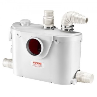 VEVOR Αντλία Μακερατέρ 500W για Τουαλέτα και Νιπτήρα Υπογείου MTJZB...
