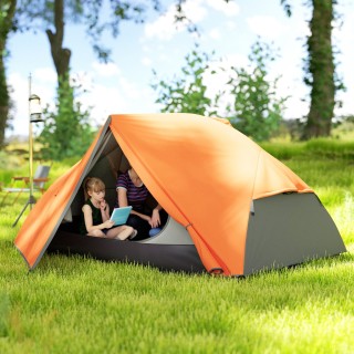 Outsunny Σκηνή Κατασκήνωσης 2 Ατόμων με 2 Προθαλάμους, 2 Πόρτες, 2 ... Outsunny Σκηνή Κατασκήνωσης 2 Ατόμων με 2 Προθαλάμους, 2 Πόρτες, 2 ...