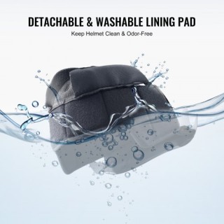 VEVOR Κράνος Μοτοσυκλέτας 3/4 Προσώπου για Μοτοκρός με Bluetooth Μέ...