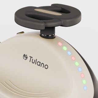 Tulano Παιδικό Ποδοκίνητο Όχημα LED FOCUS 35 με τιμόνι 360° Μπεζ  5...