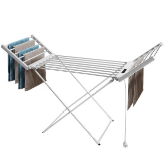 BAKAJI Ηλεκτρική Θερμαινόμενη Απλώστρα Ρούχων 260W Πτυσσόμενη Στεγ... BAKAJI Ηλεκτρική Θερμαινόμενη Απλώστρα Ρούχων 260W Πτυσσόμενη Στεγ...