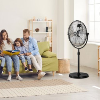 VEVOR Βιομηχανικός Ανεμιστήρας 18 Ρυθμιζόμενος Ύψος 3 Ταχύτητες GYL...