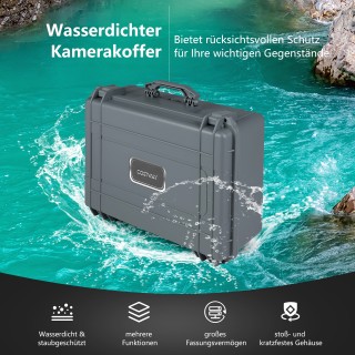 Costway 22 Σκληρό Κάλυμμα Καμεροθήκη Προσαρμόσιμη Αδιάβροχη Γκρι TA... Costway 22 Σκληρό Κάλυμμα Καμεροθήκη Προσαρμόσιμη Αδιάβροχη Γκρι TA...