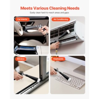 VEVOR Πιστόλι Καθαρισμού Υψηλής Πίεσης με 2 Ακροφύσια για Απομάκρυν... VEVOR Πιστόλι Καθαρισμού Υψηλής Πίεσης με 2 Ακροφύσια για Απομάκρυν...