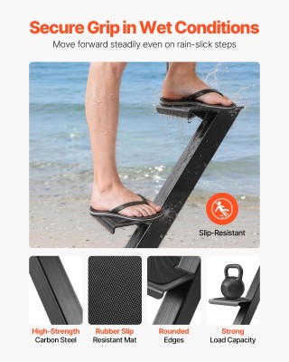 VEVOR Σκαλοπάτια Σκαφών - Βαρέως Τύπου Δίπλα Σκαλοπάτια Τρέιλερ με ... VEVOR Σκαλοπάτια Σκαφών - Βαρέως Τύπου Δίπλα Σκαλοπάτια Τρέιλερ με ...