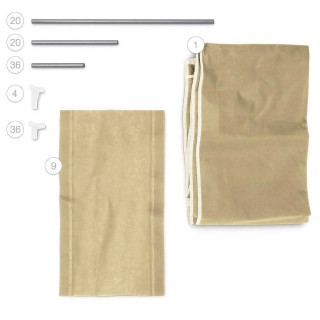 BAKAJI  Παπουτσοθήκη Εξοικονόμησης Χώρου 10 Ραφιών 36 Ζευγάρια Ράφι...