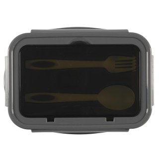 Φαγητοδοχείο Πλαστικό με Μαχαιροπίρουνα 250ml 20,5 x 6,5 x 12 cm - ...