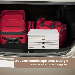 Costway Τετράριχτη Αποθηκευτική Κουτί με Καπάκι & Μαγνητικές Διαφαν... Costway Τετράριχτη Αποθηκευτική Κουτί με Καπάκι & Μαγνητικές Διαφαν...