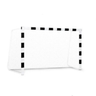 Multistore Προπονητικά τέρματα ποδοσφαίρου με δίχτυ 180x120 cm μαύρ...