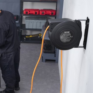 VEVOR Αναδιπλούμενο Καλώδιο Ρεύματος 15m 1000W SSSJXQ50FTCHRJP7BV2 VEVOR Αναδιπλούμενο Καλώδιο Ρεύματος 15m 1000W SSSJXQ50FTCHRJP7BV2