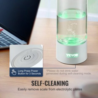 Φορητή Συσκευή Παραγωγής Υδρογονούχου Νερού VEVOR, 380 ml  QSPFQSXQ...